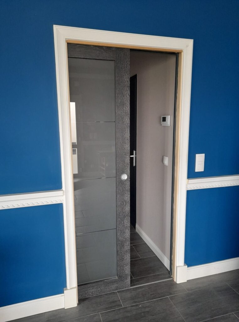 5b Porte Coulissante En Galandage